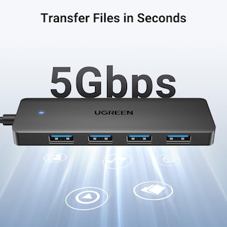Foto 4 | Foto 4 | Adaptador Ugreen 4 Puertos Usb Hub 3.0 - Venta Internacional