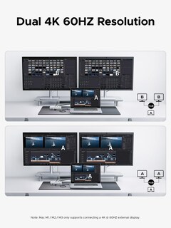 Foto 4 | Foto 4 | Hub Usb4 Orico De 5 Puertos, 40 Gbps Con Carga Dc De 85 W Para Mac/windows - Venta Internacional.