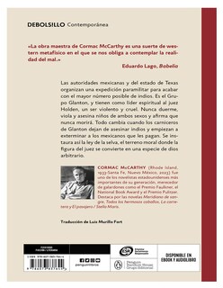 Foto 2 | Foto 2 | Libro �� Meridiano De Sangre Autor Cormac Mccarthy