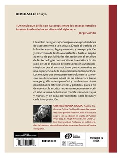 Foto 2 | Foto 2 | Libro Los Muertos Indóciles Editorial De Bolsillo Autor Cristina Rivera Garza