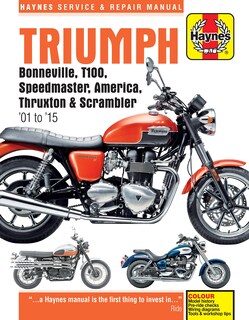 Foto 2 | Foto 2 | Manual De Reparación Haynes Para Triumph Bonneville (2001-2015) - Venta Internacional.