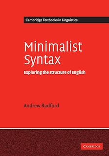 Foto 1 | Foto 1 | Libro Cambridge University Press Sintaxis Minimalista - Venta Internacional.