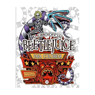 Foto 1 | Foto 1 | Beetlejuice: Libro Oficial Para Colorear