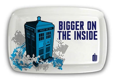 Foto 1 | Foto 1 | Bandeja De Servir Underground Toys Doctor Who Tardis Más Grande Por Dentro - Venta Internacional.