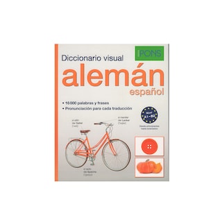 Foto 2 | Foto 2 | Diccionario Visual Alemán-Español Pons Rústica color Anaranjado