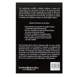 Foto 2 | Foto 2 | Libro Quantum Economics La Esfera De Los Libros Rústica Negro