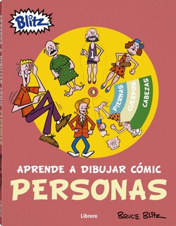 Foto 1 | Foto 1 | Aprende A Dibujar Comic Personas Bruce Blitz Librero Tapa Blanda