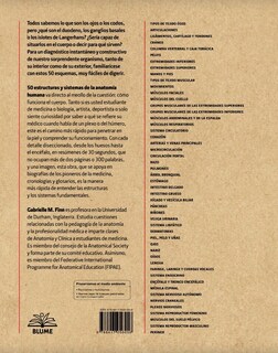 Foto 4 | Foto 4 | 50 Estructuras Y Sistemas De Anatomia Humana Gabrielle M. Finn Blume Tapa Blanda
