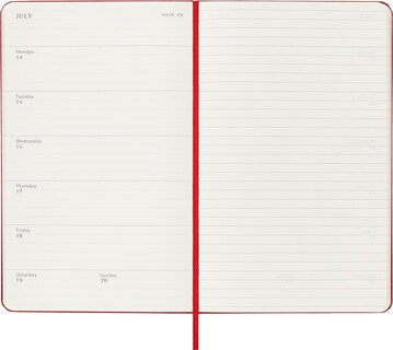 Foto 4 | Foto 4 | Agenda 2025 Moleskine Roja-Venta Internacional