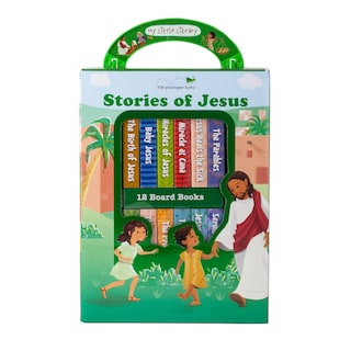 Foto 1 | Foto 1 | Book My Little Library: Historias De Jesús: 12 Libros De Cartón - Venta Internacional.