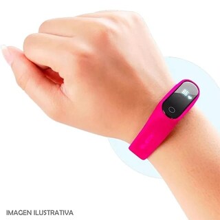 Foto 2 | Foto 2 | Banda Deportiva Acteck Bl-914048 de Silicón Bleck Active Rosa para Smartband
