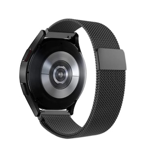 Foto 2 | Foto 2 | 2 Correas De 20mm Para Relojes Smartwatch Belug Acero Milanesa Ancho De La Correa 20 Mm Color Negro/plata