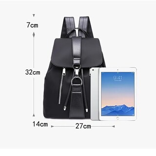 Foto 2 | Foto 2 | Mochila Oxford Impermeable Antirrobo Impermeable para Dama color Negro