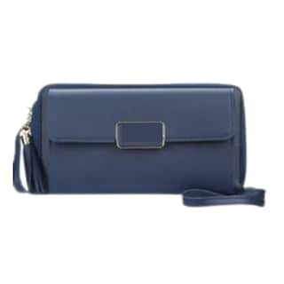 Foto 1 | Foto 1 | Bolso Cartera para Mujer con Bolsillo Separador color Azul
