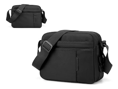 Foto 3 | Foto 3 | Bolsa Bandolera Malubero color Negro Multifunción de Nailon para Hombre