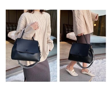 Foto 5 | Foto 5 | Bolsa Bandolera Belug color Negro para Mujer