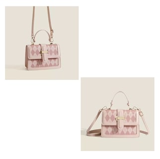 Foto 2 | Foto 2 | Bolsa Bandolera de Hombro Belug Rosa para Mujer