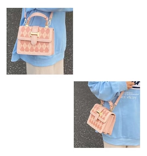Foto 4 | Foto 4 | Bolsa Bandolera de Hombro Belug Rosa para Mujer