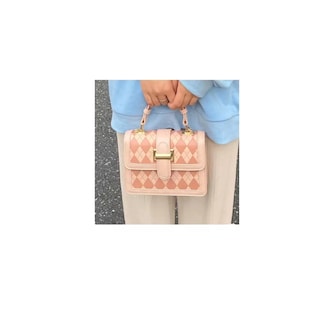 Foto 5 | Foto 5 | Bolsa Bandolera Lab.G Rosa de Hombro para Mujer