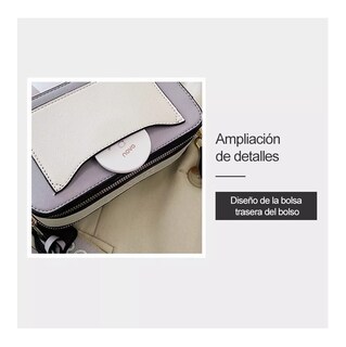Foto 4 | Foto 4 | Bolsa Bandolera de Hombro Gris Oscuro para Mujer