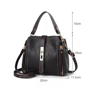 Foto 5 | Foto 5 | Bolsa Para Dama Crossbody De Hombro Correa Ajustable, Negro