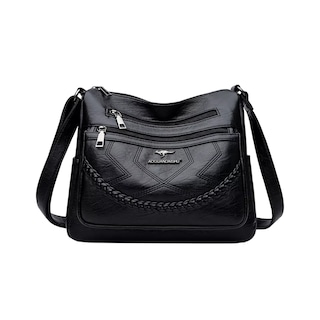 Foto 1 | Foto 1 | Bolso Para Mujer Casual De Nueva Moda Para Bandolera Cruzada Negro