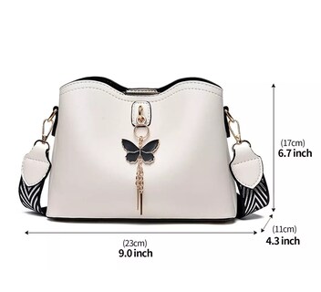 Foto 2 | Foto 2 | Bolsa Bandolera Belug Blanca