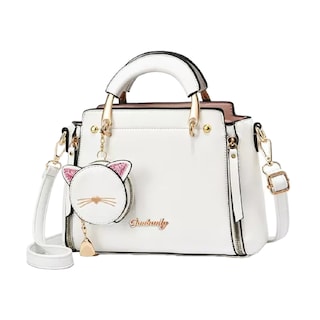 Foto 1 | Foto 1 | Bolso Casual Vintage Blanca para Mujer