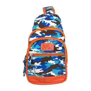 Foto 1 | Foto 1 | Bolso Cruzado Golden Star Camuflaje Ec-1784 Azul