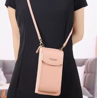 Foto 4 | Foto 4 | Bolso Bandolera Xtellar Para Teléfono, Monedero Y Cartera Color Rosa