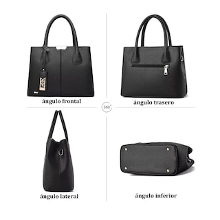 Foto 3 | Foto 3 | Bolso Para Laptop Belug Impermeable Negro Para Mujer
