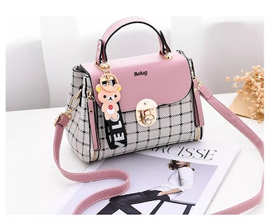 Foto 3 | Foto 3 | Bolso Antirrobo De Hombro Belug Rosa Para Mujer