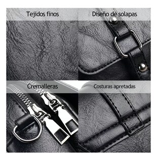 Foto 5 | Foto 5 | Bolso Para Mujer Cartera Bandolera De Moda Para Celular Negro