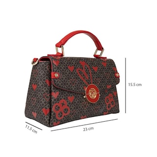 Foto 4 | Foto 4 | Bolso Jaime Ibiza Ji 2569 Chocolate Mini Love Temple 2025 Chocolate