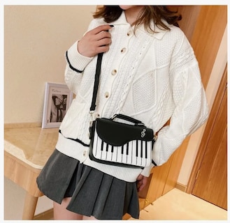 Foto 5 | Foto 5 | Bolsa Xtellar Con Forma Piano Crossbody Con Cadena