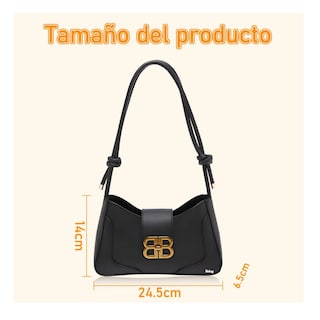 Foto 3 | Foto 3 | Bolsas Elegantes Para Mujer Cruzado Belug, Negro