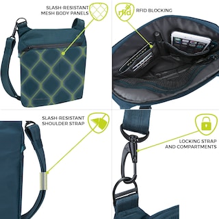 Foto 5 | Foto 5 | Bandolera Travelon Anti-theft Active Pequeña Negra - Venta Internacional.