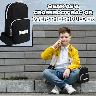 Foto 4 | Foto 4 | Bandolera Fortnite Boys Ajustable Para Niños, Bolsa De Viaje - Venta Internacional.