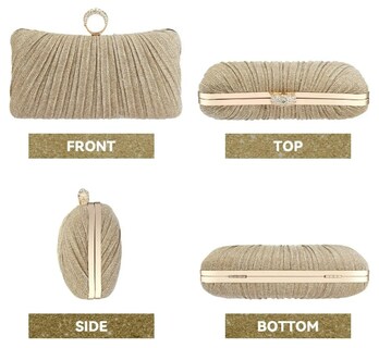 Foto 2 | Foto 2 | Elegante Y Chic Bolsa Bandolera Xtellar Para Mujer - Fiesta Y Moda Con Detalles Diamantes