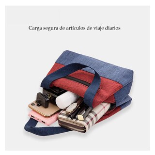 Foto 4 | Foto 4 | Bolso Bolso Cuadrado Cosmético Lab.g Cafe Azul