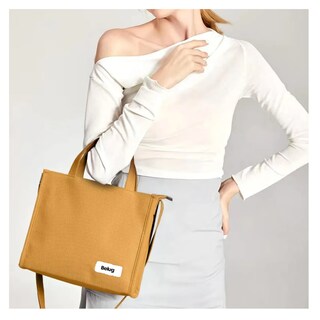 Foto 2 | Foto 2 | Bolso Mujer De Pana Casual Belug  Amarillo