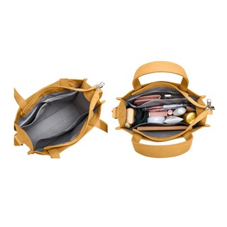 Foto 5 | Foto 5 | Bolso Mujer De Pana Casual Belug  Amarillo