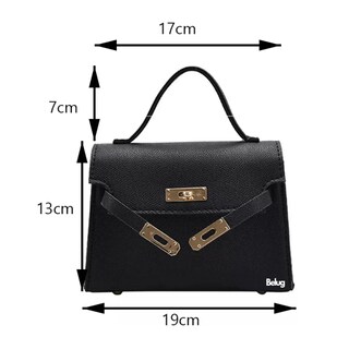 Foto 5 | Foto 5 | Bolsa De Dama Mujer Bolsos Para Crossbody Bolso Belug Negra