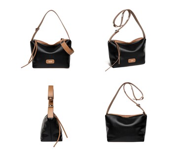 Foto 4 | Foto 4 | Bolso De Mujer Ligero Con Hombro Negro