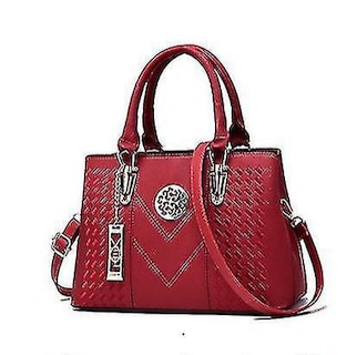 Foto 2 | Foto 2 | Bolso De Mano Huoguo Para Mujer De Estilo Europeo Y Americano Morado - Venta Internacional.
