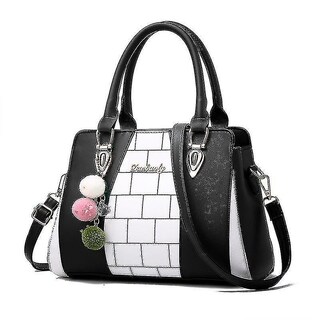 Foto 1 | Foto 1 | Bolso De Mano Huoguo Para Mujer Piel Sintética De Alta Calidad Color Negro 29 X 13 X 20 Cm - Venta Internacional.