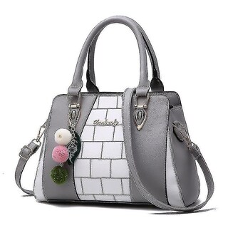 Foto 4 | Foto 4 | Bolso De Mano Huoguo Para Mujer Piel Sintética De Alta Calidad Color Negro 29 X 13 X 20 Cm - Venta Internacional.