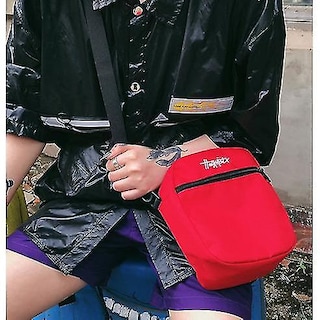 Foto 1 | Foto 1 | Bolso De Mano Huoguo Youda Para Mujer Casual Estilo Simple Rojo - Venta Internacional.