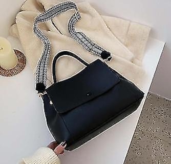 Foto 3 | Foto 3 | Bandolera Huoguo De Piel Para Mujer Color Negro - Venta Internacional.