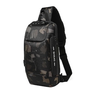 Foto 1 | Foto 1 | Bandolera Ozuko Antirrobo Impermeable De Viaje Para Hombre - Venta Internacional.